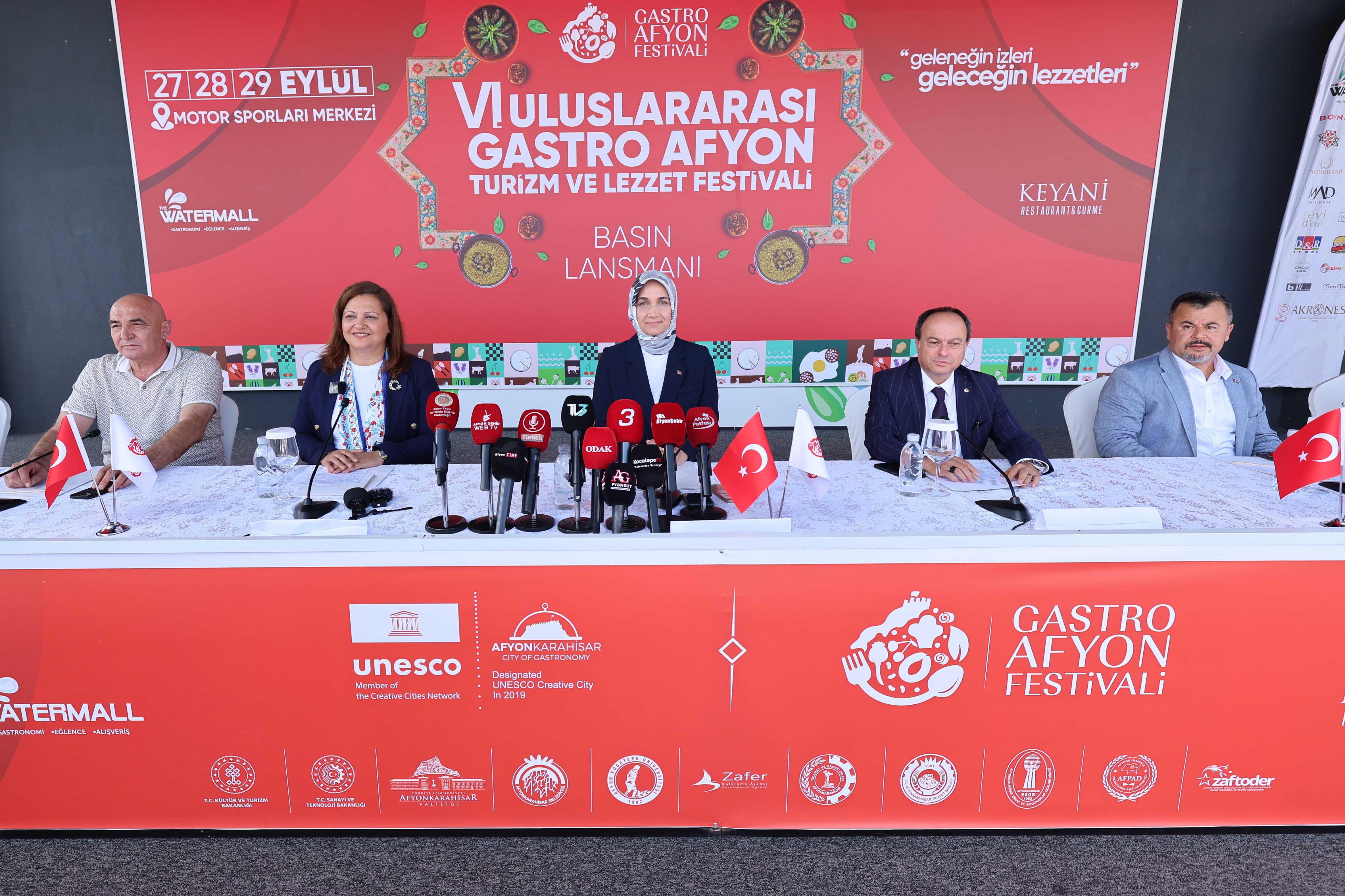 BAŞKAN MÜHSÜRLER VI. ULUSLARARASI GASTRO AFYON TURİZM VE LEZZET FESTİVALİ BASIN LANSMAN'INA KATILDI