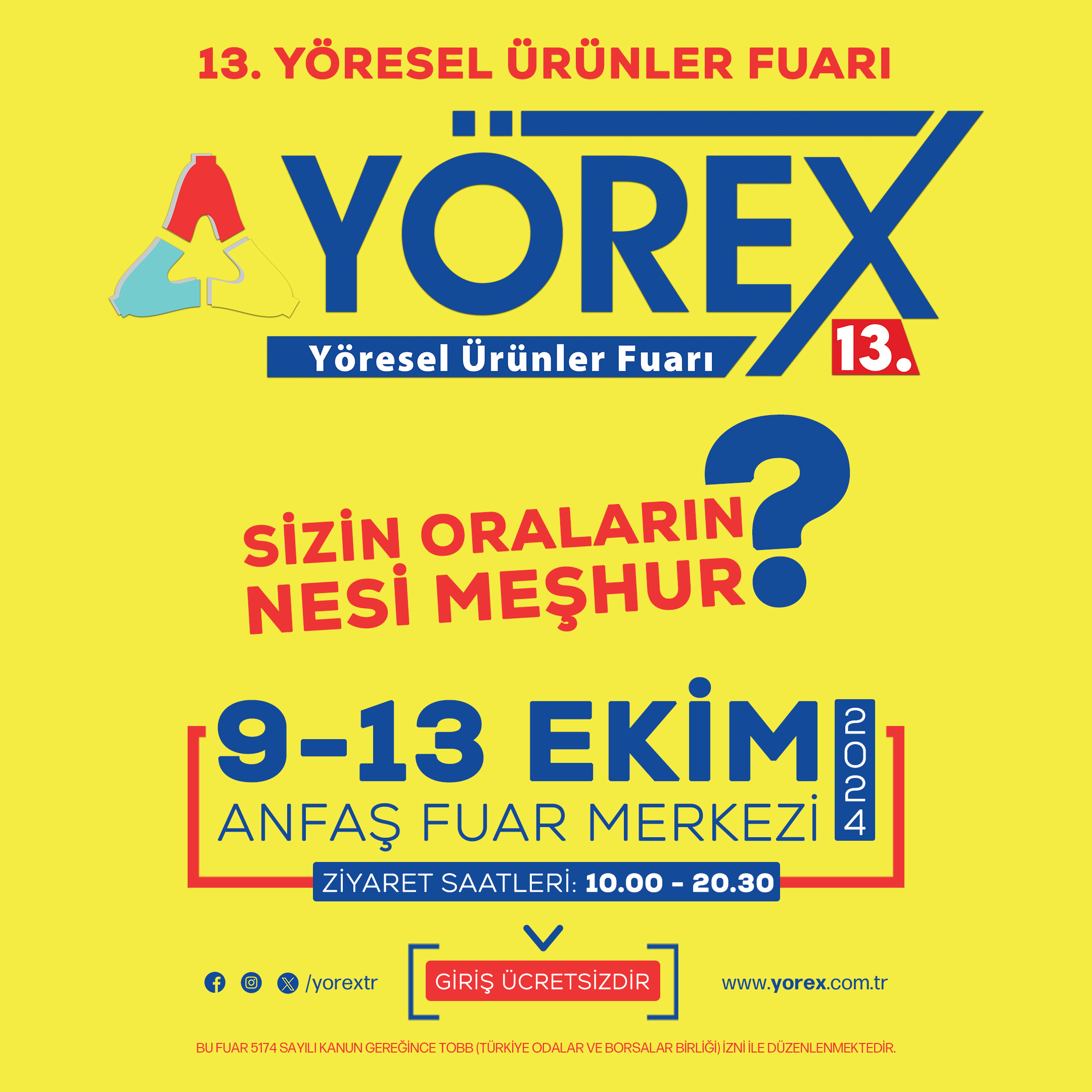 2024 Yörex Yöresel Ürünler Fuarı