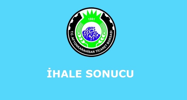 İhale Sonucu